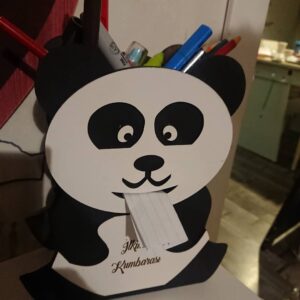 Panda Kumbara ve Kalemlik (ikisi bir arada)